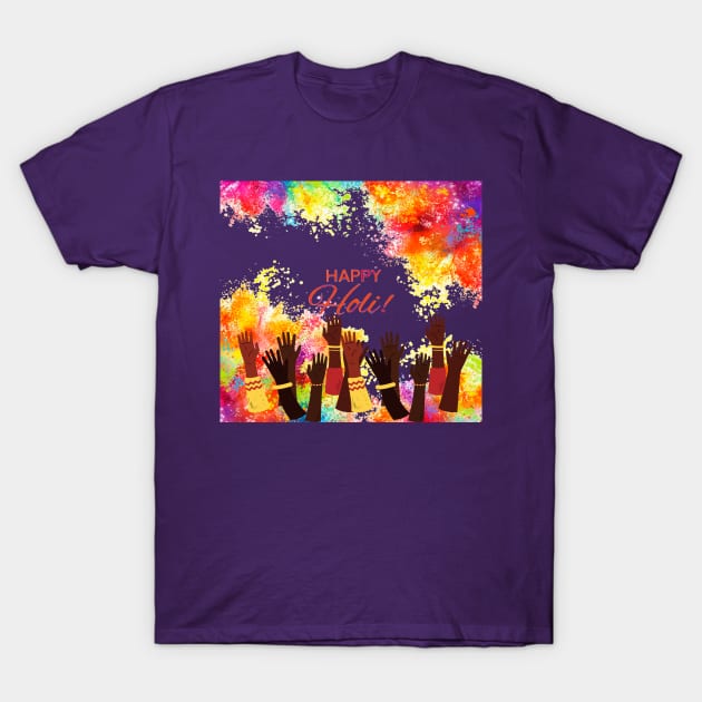 Happy Holi | Bura Na Mano Holi Hai T-Shirt by 29 hour design